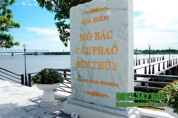 Bia đá địa danh đẹp