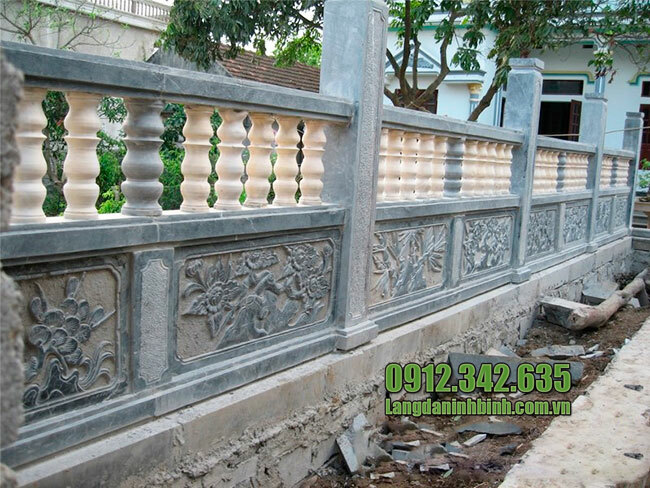 Mẫu hàng rào đá chẻ, đá cuội, đá ong đẹp nhất tại Đá mỹ nghệ Ninh Bình