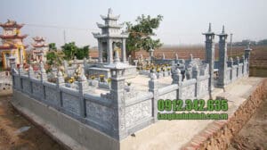 Khu mộ gia đình đẹp