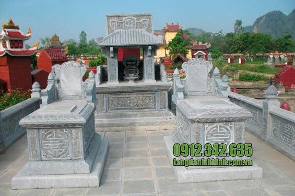 Lăng mộ đá 1 mái Ninh Vân