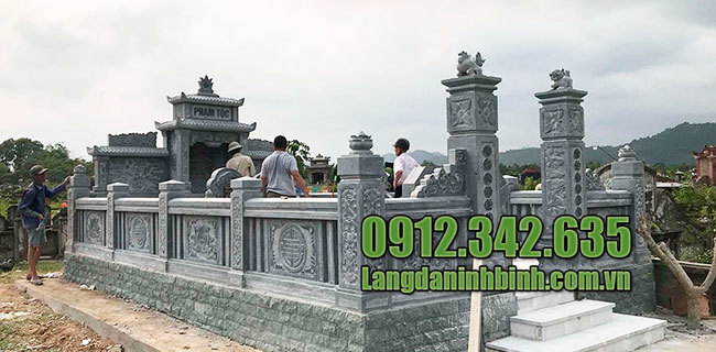 Mẫu khuôn viên nghĩa trang gia đình