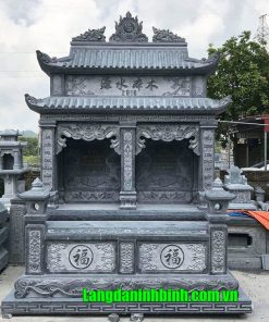 Mẫu mộ đá đôi đẹp