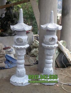 Đèn thờ bằng đá đẹp