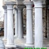 Cột hiên đá trắng, mẫu cột trụ đá trắng