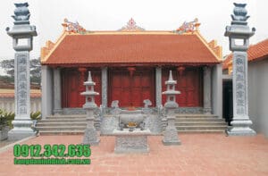 Các mẫu nhà thờ họ, từ đường đẹp và những lưu ý khi xây nhà thờ họ