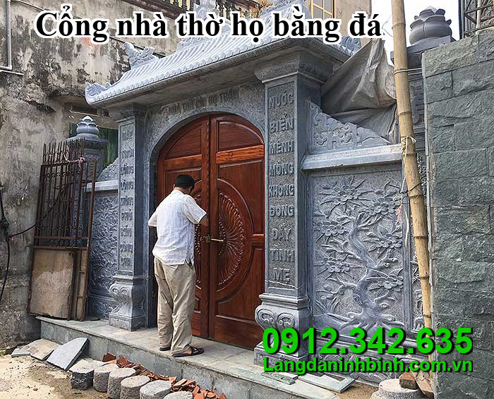 Có những loại cổng đá nào ở Ninh Bình?
