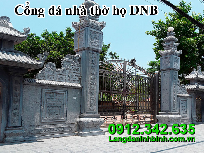 Cổng đá nhà thờ họ DNB013