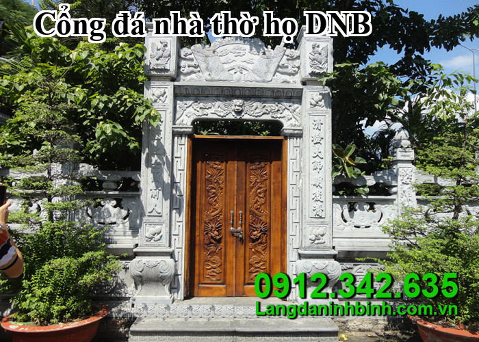 Cổng đá nhà thờ họ DNB04