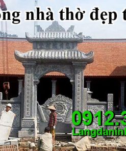 Làm cổng nhà thờ đẹp tại hà nội