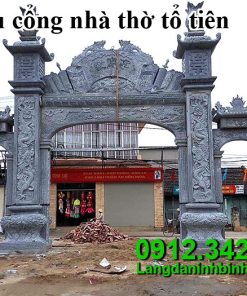 Mẫu cổng nhà thờ tổ tiên