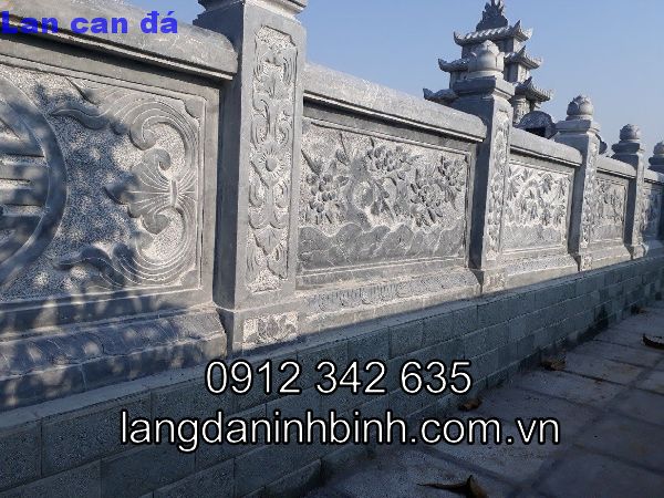 Lan can đá, hàng rào đá khu lăng mộ