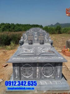 Xây mộ cho ông bà