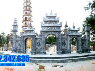 10 Hình ảnh cổng đền bằng đá của cơ sở Đá mỹ nghệ Ninh Bình