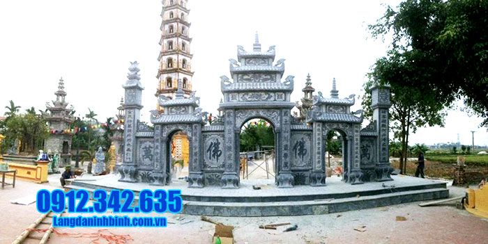 10 Hình ảnh cổng đền bằng đá của cơ sở Đá mỹ nghệ Ninh Bình