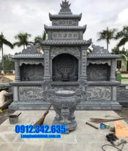 Cơ sở bán lăng mộ đá tại Ninh Bình uy tín mẫu đẹp, chạm khắc tinh xảo