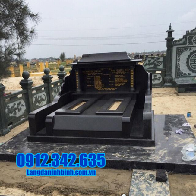 lăng mộ đá granite đẹp Ninh Bình