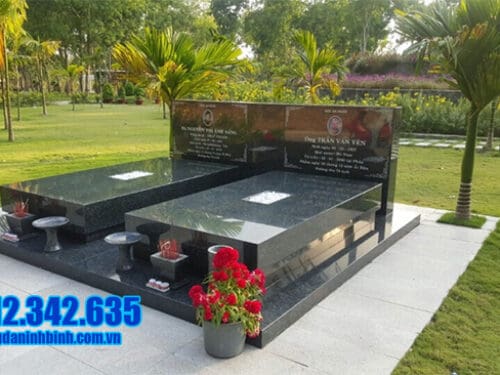 Mộ đá granite nguyên khối