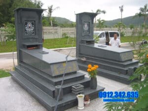 Các kiểu mộ đá hoa cương