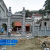 Mẫu cổng nhà thờ họ bằng đá đẹp