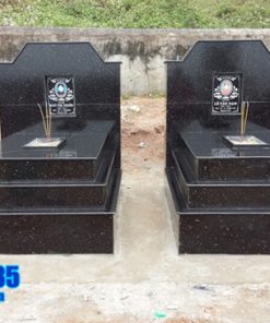mẫu mộ hai người đá granite