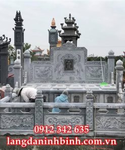 Mẫu mộ gia đình đẹp, khu lăng mộ gia đình bằng đá