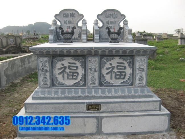 mộ đôi bằng đá tại đồng nai