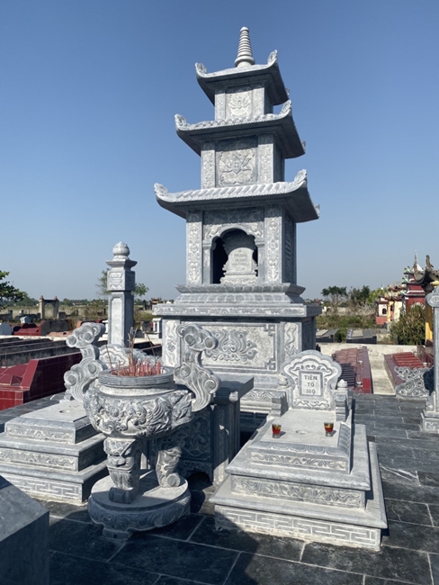 Xây tháp để hài cốt đẹp