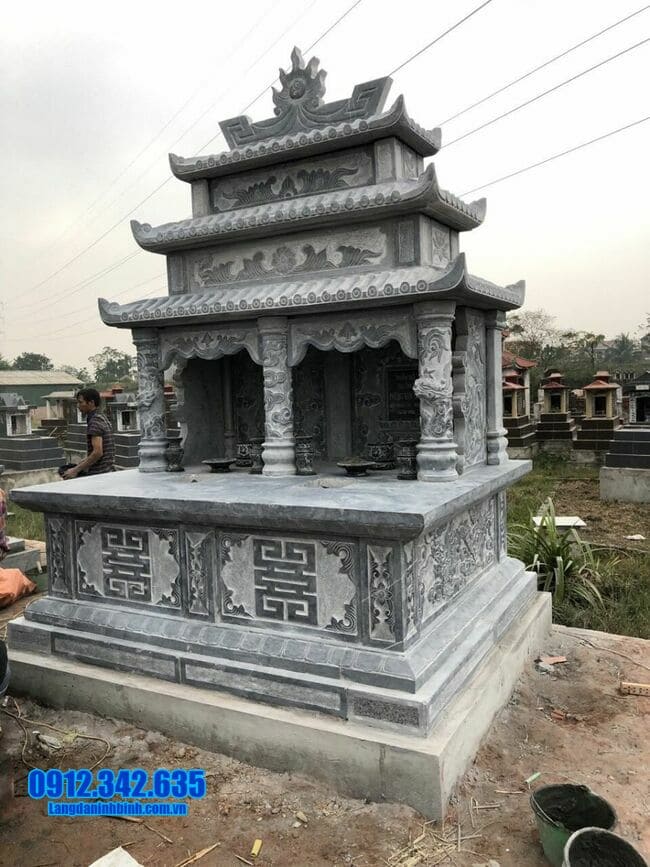 mộ đá đôi tại Bình Định đẹp nhất
