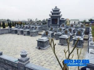 mẫu khu lăng mộ bằng đá đẹp nhất tại Đà Nẵng