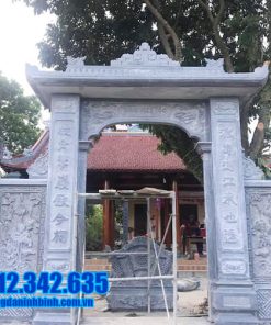 các mẫu cổng nhà thờ họ bằng đá tại Thái Nguyên