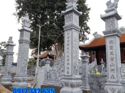 các mẫu cổng nhà thờ họ bằng đá tại Tuyên Quang