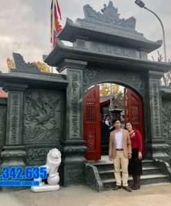 mẫu cổng tam quan bằng đá tại Lạng Sơn