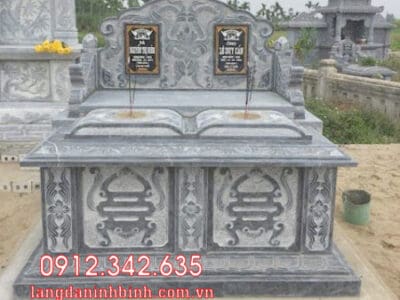 Mộ đôi bằng đá tại Khánh Hòa - 15 mẫu mộ đôi bằng đá đẹp nhất