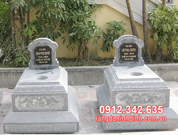 xây mộ đôi bằng đá đẹp nhất tại Quy Nhơn
