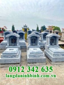 Mẫu mộ mái vòm bằng đá đẹp