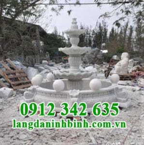 Mẫu đài phun nước bằng đá tự nhiên đẹp