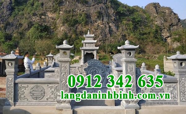 Mẫu khu lăng mộ đá đẹp Ninh Bình