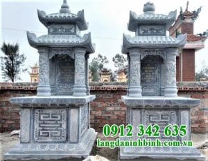 Mẫu mộ đá tự nhiên nguyên khối đẹp