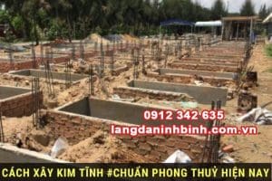 Kim tĩnh là gì, Cách xây Kim tĩnh chuẩn phong thủy